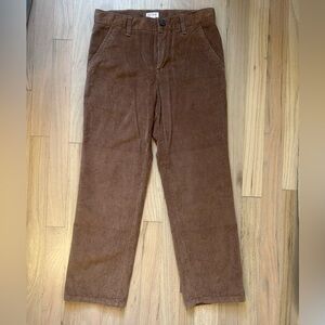 Cat & Jack boy’s brown corduroy pants. size 12